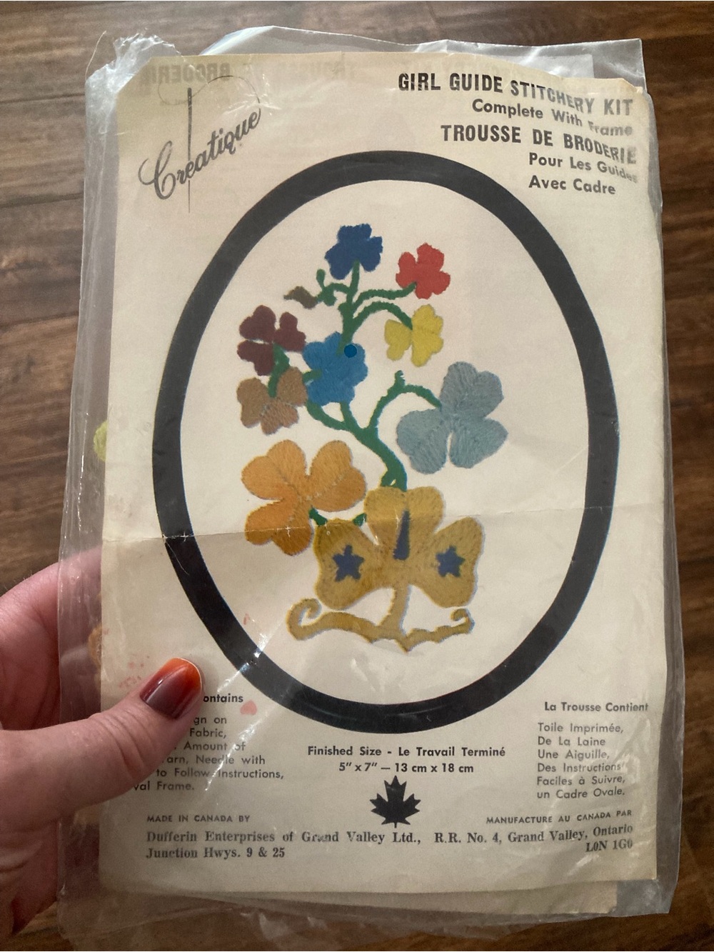 Creatique Girl Guide Stitchery Kit